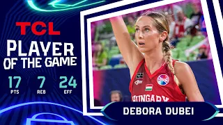 Debora Dubei (17 PTS) | TCL Player Of The Game | Slovakia v Hungary | FIBA #EuroBasketWomen 2023