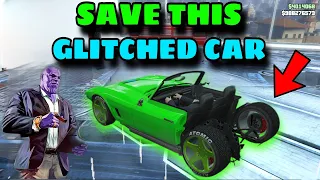 HOW TO SAVE GLITCHED CAR IN GTA V ONLINE | NEW GLITCH