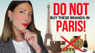 5 LUXURY BRANDS PARISIAN WILL NEVER BUY (AND WEAR!) - what to buy in Paris - shopping in Paris