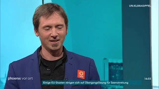 UN-Klimagipfel: Einschätzung von Sven Harmeling am 23.09.19