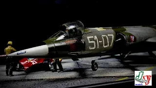 ITALERI F-104S “Starfighter “ 1/48 scale FULL VIDEO BUILD