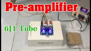 Preamplifier 6J1 Tube Test