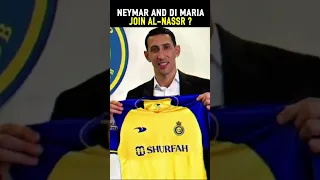 Neymar & Di Maria Join Al Nassr Why? | #football #transfer #neymar  #shorts  #psg  #fakenews