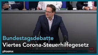 Bundestagsdebatte zum vierten Corona-Steuerhilfegesetz am 19.05.22