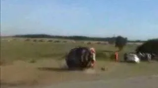 Peugeot 206 Rally crash