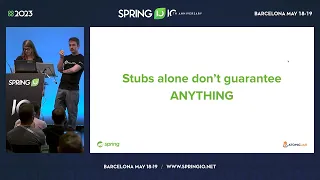 Build resilient systems with Spring Cloud Contract and Testcontainers by Olga & Oleg @ Spring I/O 23