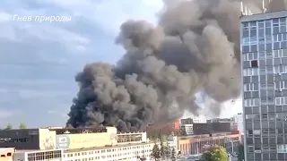 Пожар на Львовском автобусном заводе
