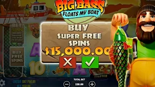 BIG BASS FLOATS MY BOAT,I BOUGHT SOME BIG $15,000 BONUS BUYS TRYING TO PROFIT