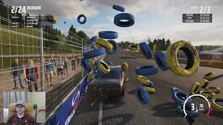 Wreckfest 2020 Аварии и ДТП в игре Врекфест. Трасса Northland Raceway Внутренний маршрут