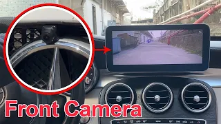 How to install Mercedes C Class front Camera