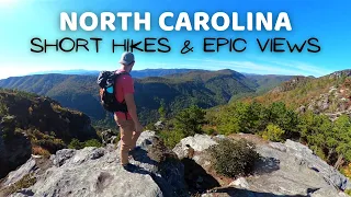 BEST HIKES in North Carolina | Day Hikes in the Blue Ridge Mountains | Vlog Episode 3