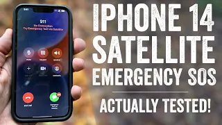 iPhone 14 Satellite SOS Tested & Review: How it actually works!