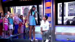 Me & You by Tyler James Williams & Coco Jones on Good Morning America 06/13/2012