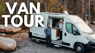 VAN TOUR FURGONETA CAMPER 🚐 ► DUCHA SEMIFIJA 🚿 y BAÑO | FIAT DUCATO L2H2 CAMPERIZACIÓN COMPLETA