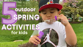Spring Outdoor Activities for Kids | Young Children Outdoor Games