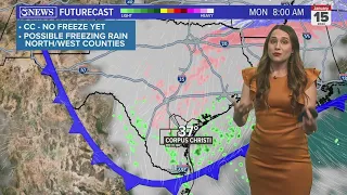 Arctic front brings very cold weather to South Texas