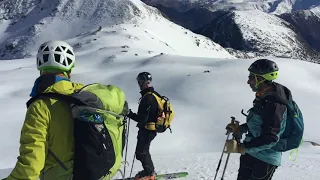 Ski de randonnée Pic de Cabanatous -Ariège Pyrénées