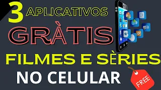 3 aplicativos grátis de filmes e séries no celular em português #filmes #gratis #series #aplicativo