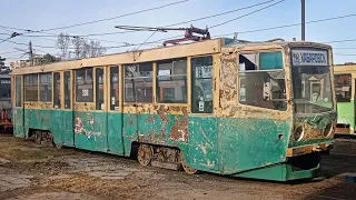 Подвижной состав хабаровского трампарка ( на февраль 2024)