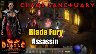 Blade Fury Assassin Chaos Sanctuary on Hell - Diablo 2 Resurrected