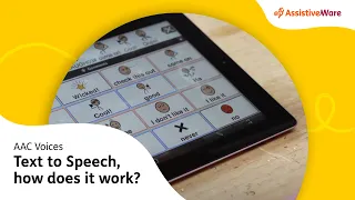 AAC voices: Text to Speech, how does it work?