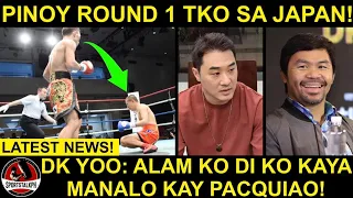 DK Yoo UMAMIN na hindi siya mananalo kay Pacquiao! | Pinoy KNOCKOUT round 1 sa Japan!