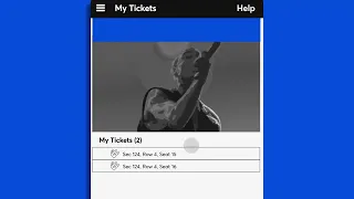 Transferring tickets | Ticketmaster UK