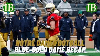 Notre Dame Spring Recap: Breaking Down The Blue-Gold Game