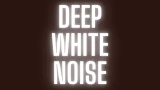 Deep White Noise - Black Screen - 14 Minutes of Serenity and Calm HD