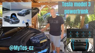 Instalace powerfrunk do Tesla model 3