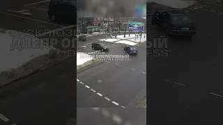 Тройное ДТП на перекрестке Поля и Ульянова