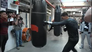 Deontay Wilder,  Luis Ortiz,  Sergey Kovalev, Igor Mikhalkin and  Dmitry Bivol The Media Workouts