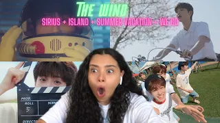 The Wind (더윈드) Sirius / ISLAND / Summer Vacation / WE GO MV | REACTION!!