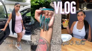 Vlog | New Hair + New Nails + Bar Night w/ Sister & More