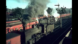 Victorian Railways Steam Trains in the 1960s