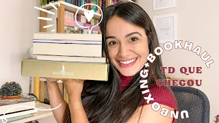 UNBOXING + BOOKHAUL DE JANEIRO E FEVEREIRO | Os Livros Livram