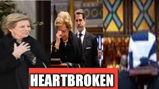 SCARY! Queen Ann Marie heartbroken after a huge fight at king Constantine's funeral