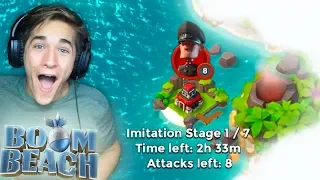 UNLOCKING Imitation Game! Boom Beach Starting Over #9!