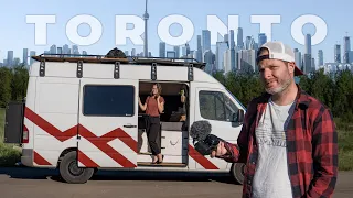 DOES IT NEVER STOP? | TORONTO comforts us | Van Life Canada | #52