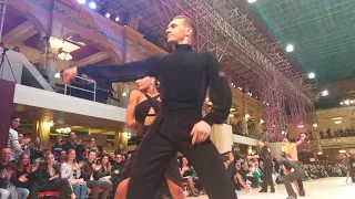 Troels Bager and Ina Jeliazkova Cha-Cha European Championship WDC Latin Professional