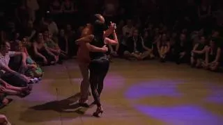 BTF 2010 - Show impro Vaudeville Horacio Godoy Moïra Castellano @ Brussels tango festival