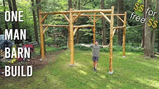 Simple Timber Frame Barn // Part 2