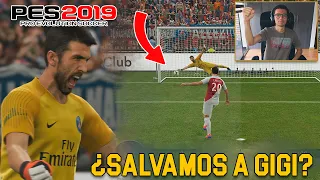 SALVAMOS LA CARRERA DE BUFFON EN EL ÚLTIMO PES RETRO | PES 2019