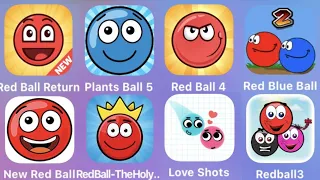 Red Ball Return,Plants Ball 5,Red Ball 4,Red Blue Ball,New Red Ball,Red Ball Holy Treasure,Love Ball