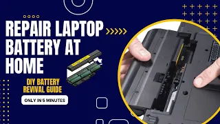Repair laptop battery at home|| how to open laptop battery and rebuild after repairing | in Tamil