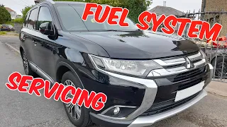 How to Change a Fuel / Diesel Filter and Air Filter on a Mitsubishi Outlander Di-D Turbo Diesel