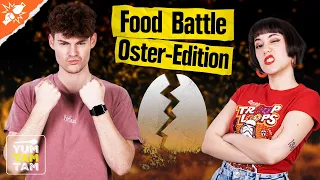 Gefüllten Osterzopf backen   süßes vs  herzhaftes Hefezopf Rezept | Food Battle
