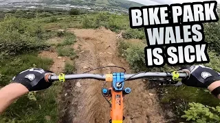 THE MTB TRAILS AT BIKE PARK WALES ARE SICK!