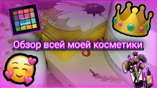 Обзор всей моей косметики/Вся моя косметика в 14 лет