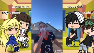 Asanoya parents react to their kids// original// haikyuu gacha
